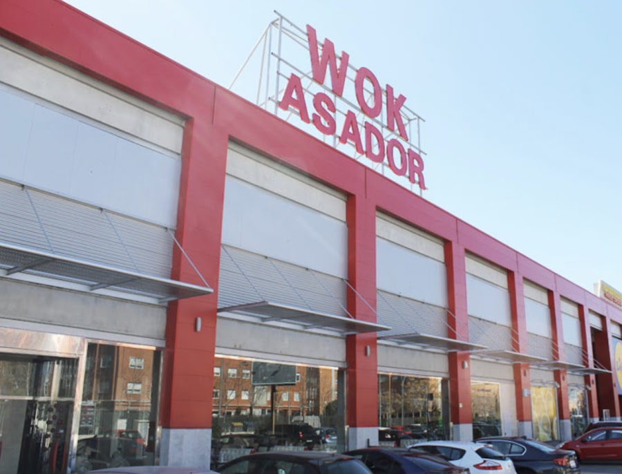 Wok asador